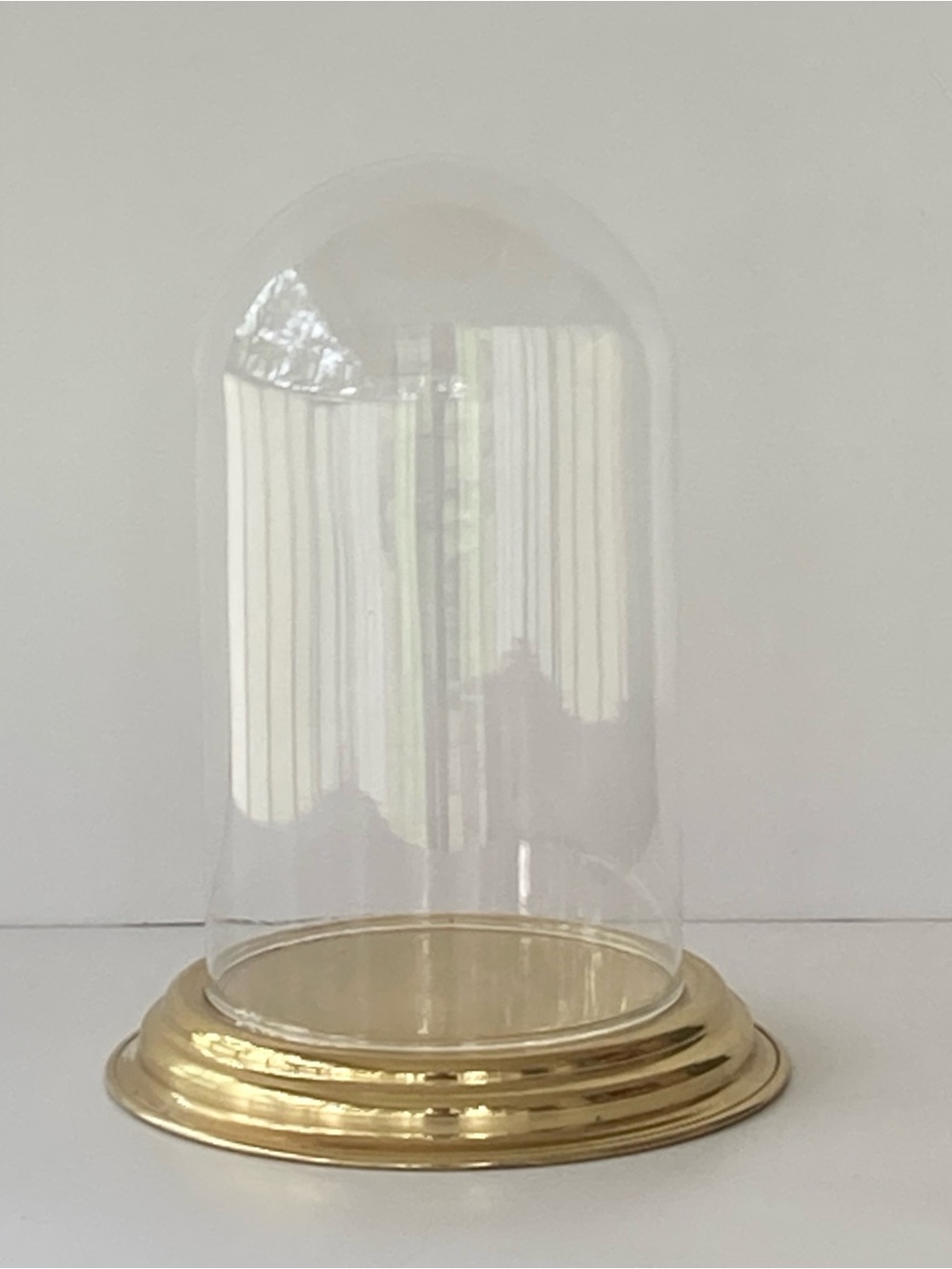 Vintage (70’s) Cloche w/Brass Base